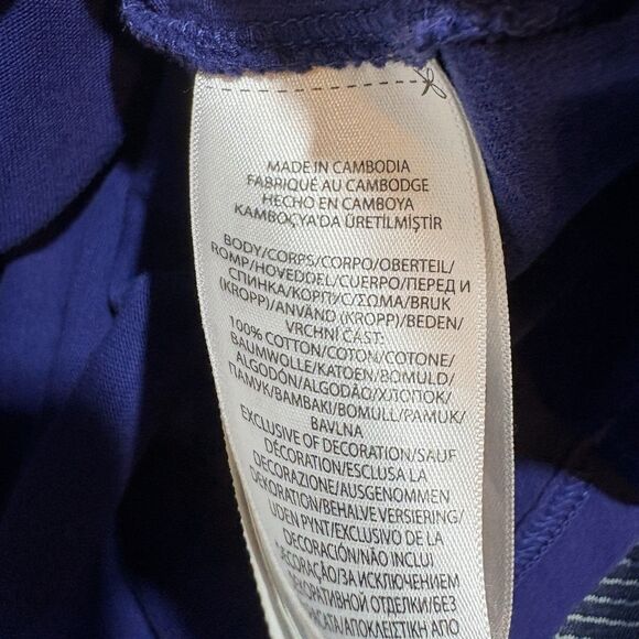 Polo Ralph Lauren España Tee Mens XXL Blue Crest World Cup Sport Soccer Y2K - Picture 10 of 11